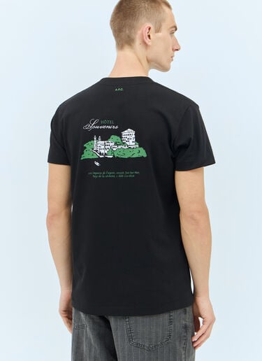 x JJJJound 图案印花 T 恤 A.P.C. x JJJJound 图案印花 T 恤 黑色 apc0157020