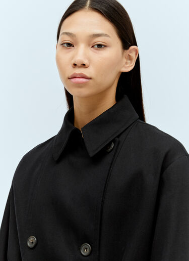 A.P.C. Louise Trench Coat Black apc0255001