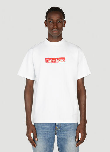No Problemo Supreme T-Shirt Aries No Problemo Supreme T-Shirt White ari0152002