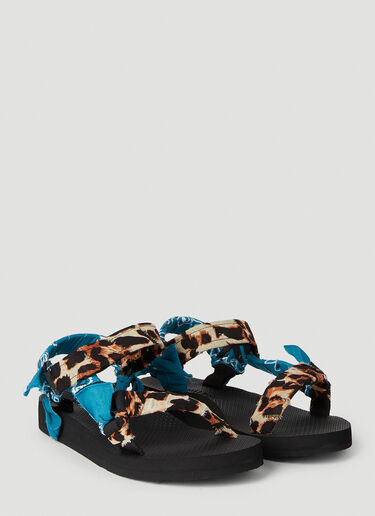 Arizona Love Bandana Leopard Trekky 凉鞋 蓝色 arz0252003