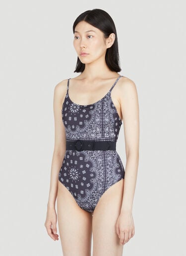 St Tropez 头巾印花泳衣 Arizona Love St Tropez 头巾印花泳衣 黑色 arz0253008