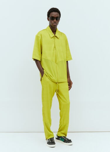 집업 반팔 셔츠 adidas x Song for the Mute 집업 반팔 셔츠 그린 asf0154001
