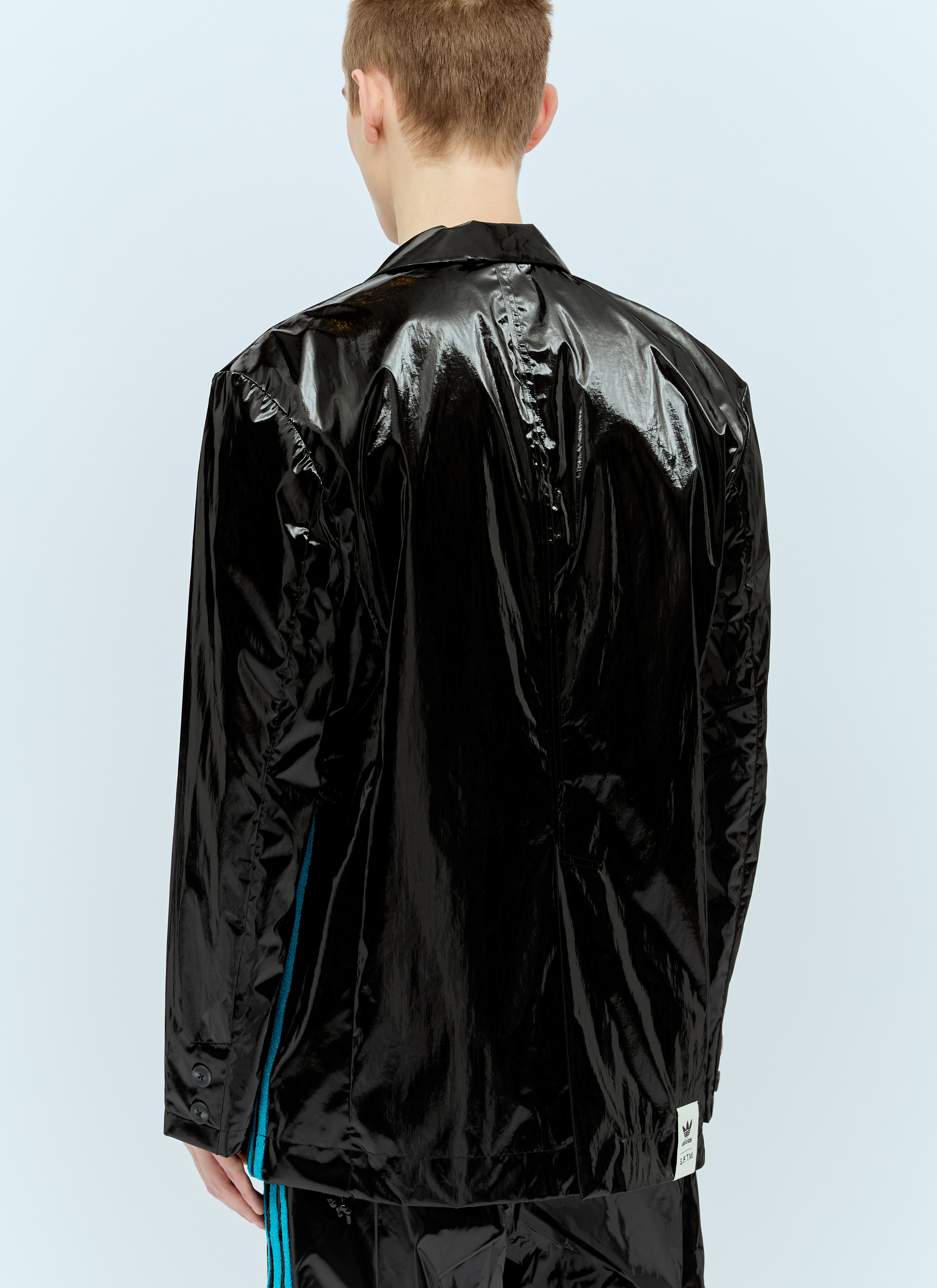 adidas x Song for the Mute Men's' High-Shine Blazer in Black