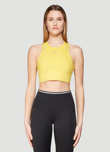 adidas by Stella McCartney TruePurpose 短款上衣 黄色 asm0246033