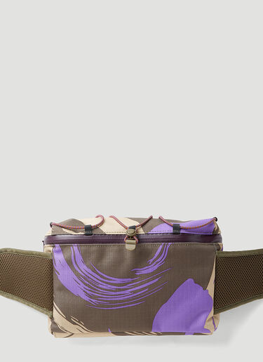 adidas by Stella McCartney Graphic Print Belt Bag Green asm0254038