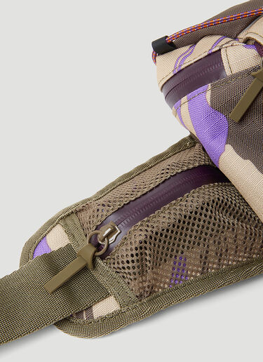 Graphic Print Belt Bag adidas by Stella McCartney Graphic Print Belt Bag Green asm0254038