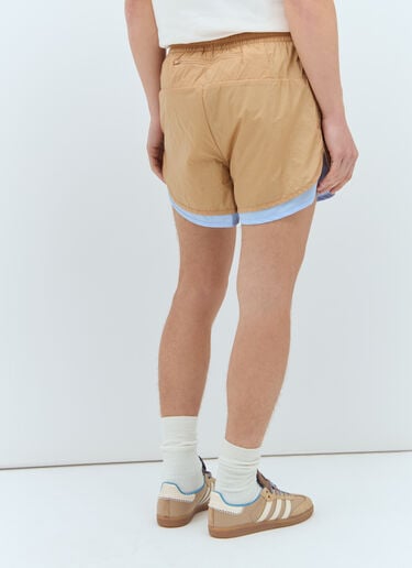 Nylon Double-Layered Shorts adidas by Wales Bonner Nylon Double-Layered Shorts Beige awb0357003
