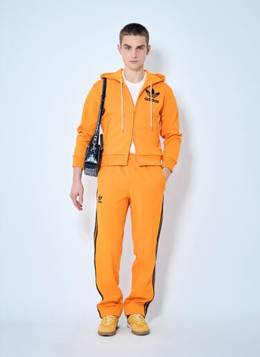adidas by Wales Bonner Track Hooded Zip-Up Sweatshirt Orange awb0359015