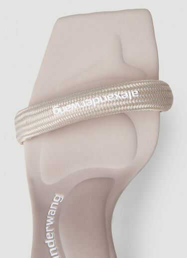 Alexander Wang Julie 圆管绊带高跟凉鞋 米色 awg0251057