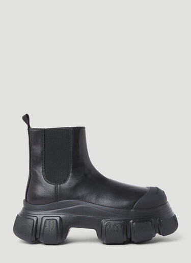 Alexander Wang 스톰 첼시 가죽 부츠 블랙 awg0253030