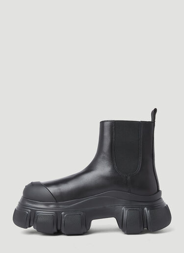 스톰 첼시 가죽 부츠 Alexander Wang 스톰 첼시 가죽 부츠 블랙 awg0253030