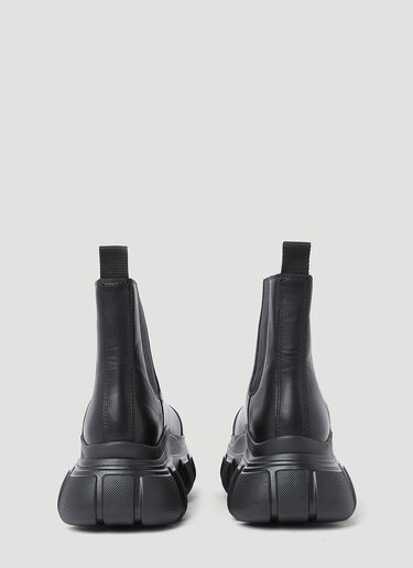 Alexander Wang 스톰 첼시 가죽 부츠 블랙 awg0253030