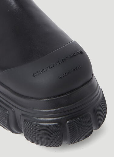 Alexander Wang 스톰 첼시 가죽 부츠 블랙 awg0253030