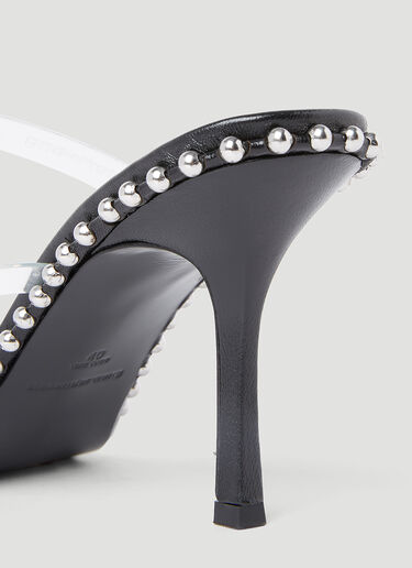 Nova 85 Slide High-Heel Sandals Alexander Wang Nova 85 Slide High-Heel Sandals Black awg0253035