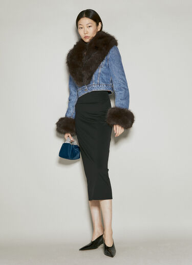 Alexander Wang Scrunchie Mini Handbag Blue awg0254024