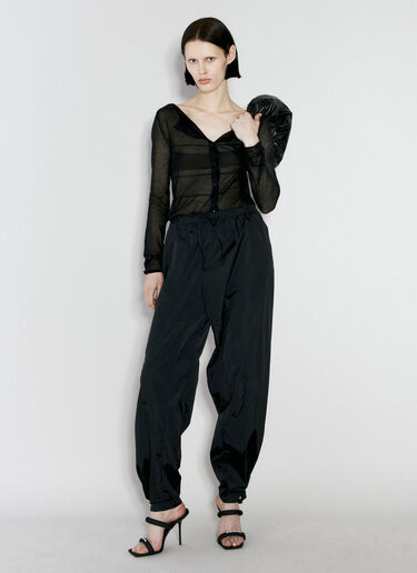 Julie 圆管绊带高跟凉鞋 Alexander Wang Julie 圆管绊带高跟凉鞋 黑色 awg0255048