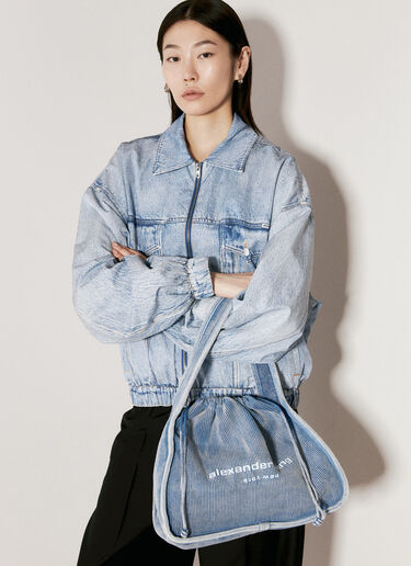 라이언 라지 숄더백 Alexander Wang 라이언 라지 숄더백 블루 awg0256029