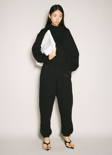 Essential Terry Trackpants Alexander Wang Essential Terry Trackpants Black awg0257014