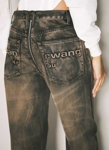 Alexander Wang Balloon Jeans Brown awg0257028