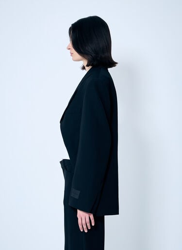 Alexander Wang Pull-Back Cut-Out Blazer Black awg0259001