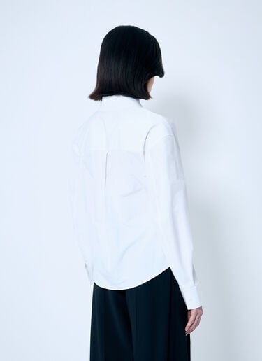 解构纽扣衬衫 Alexander Wang 解构纽扣衬衫 白色 awg0259003