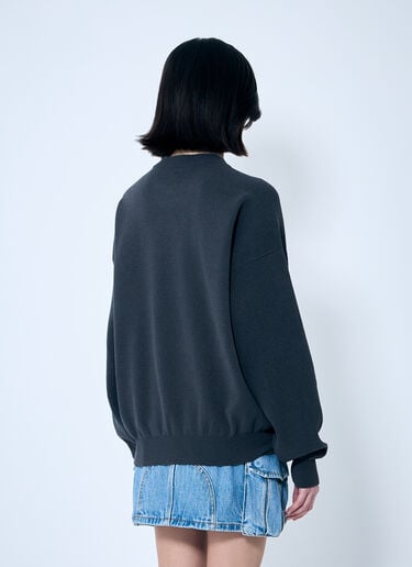 Alexander Wang ロゴエンボスセーター  グレー awg0259005