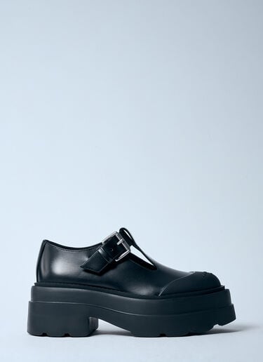 Alexander Wang メリージェーン トバ プラットフォームシューズ  ブラック awg0259036