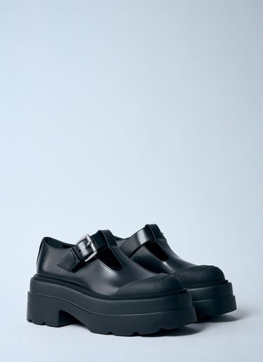 Alexander Wang メリージェーン トバ プラットフォームシューズ  ブラック awg0259036