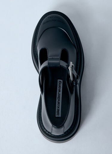 Alexander Wang メリージェーン トバ プラットフォームシューズ  ブラック awg0259036