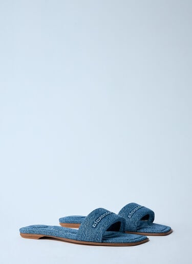 Alexander Wang VY 데님 샌들  블루 awg0259037