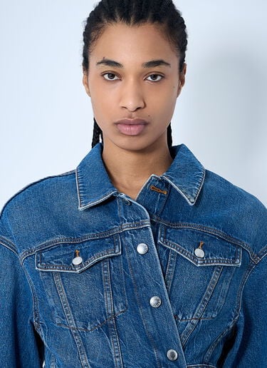 Alexander Wang Wrapped Tucker Jacket Blue awg0260009