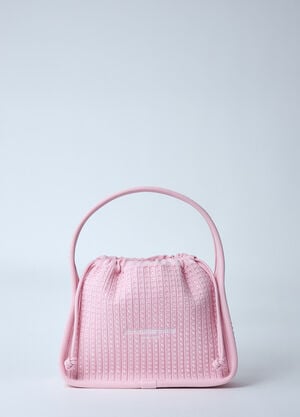 Alexander Wang Small Ryan Rhinestone Handbag Pink awg0260012