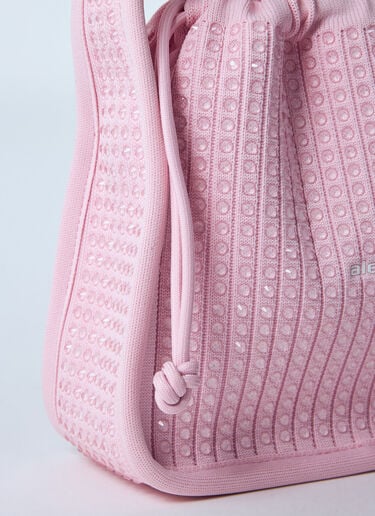 Alexander Wang Small Ryan Rhinestone Handbag Pink awg0260012