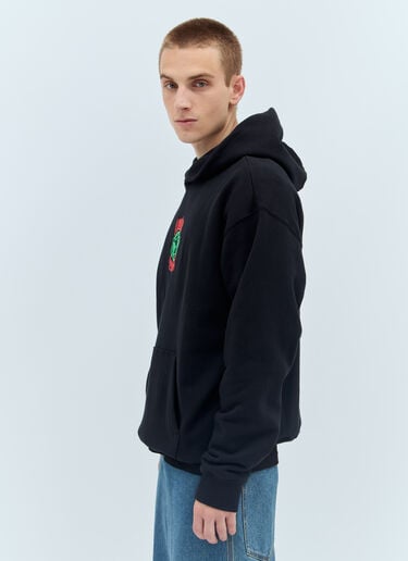 Globe Hooded Sweatshirt Awake NY Globe Hooded Sweatshirt Black awk0156010