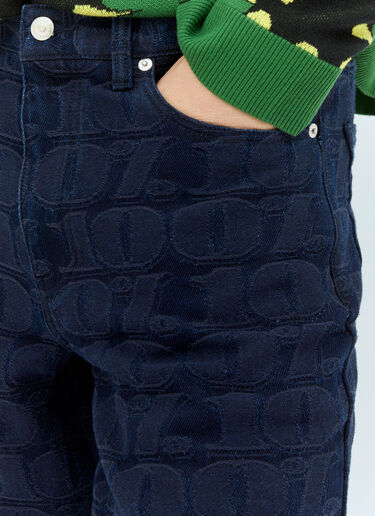 Awake NY Jacquard Jeans Navy awk0159001