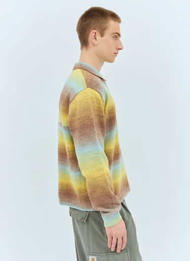 Ombre Polo Collar Sweater Awake NY Ombre Polo Collar Sweater Multicolour awk0159007