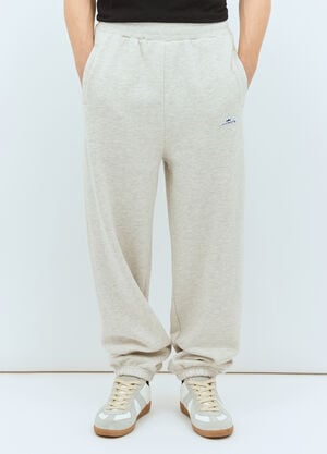 Awake NY Crown Logo Track Pants Grey awk0159011
