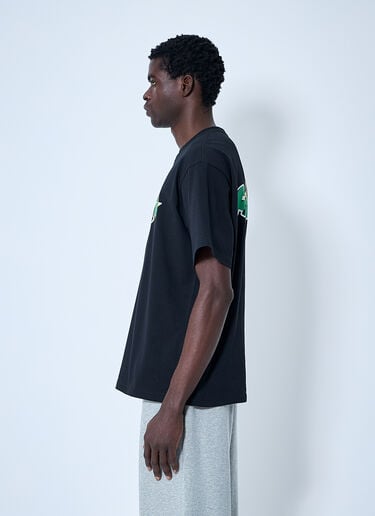 ロゴモチーフTシャツ Awake NY ロゴモチーフTシャツ ブラック awk0160014