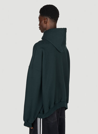 Embroidered Logo Hooded Sweatshirt Balenciaga x adidas Embroidered Logo Hooded Sweatshirt Grey axb0151021