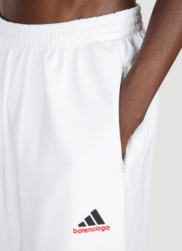 刺绣徽标运动裤 Balenciaga x adidas 刺绣徽标运动裤 白 axb0151024