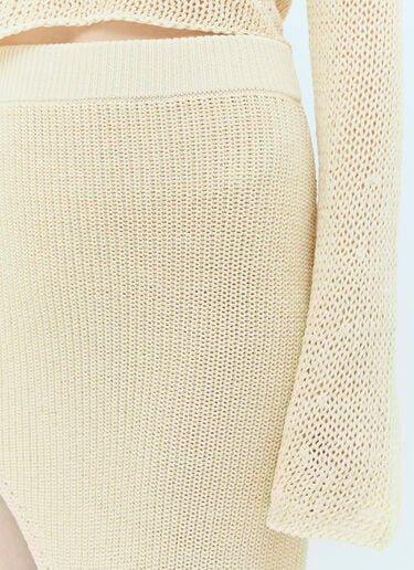 Dai Midi Skirt Aya Muse Dai Midi Skirt Beige aym0255006