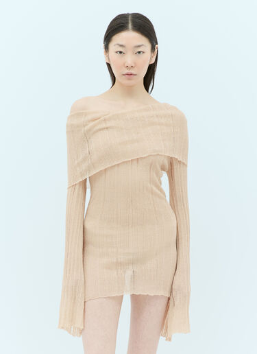 Mini Robe Ele Aya Muse Mini Robe Ele Beige aym0255010