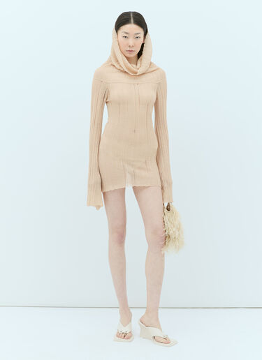Mini Robe Ele Aya Muse Mini Robe Ele Beige aym0255010