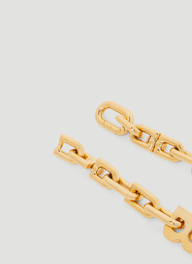 B Chain Thin Bracelet Balenciaga B Chain Thin Bracelet Black bal0144045