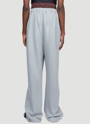 Double-Waist Track Pants Balenciaga Double-Waist Track Pants Grey bal0145084