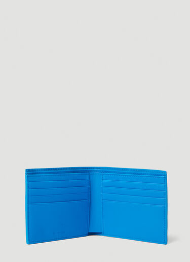 Balenciaga Car Bi-Fold Wallet Blue bal0151065