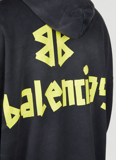 Balenciaga 립 포켓 후드 스웨트셔츠 - 네이비 네이비 bal0152045