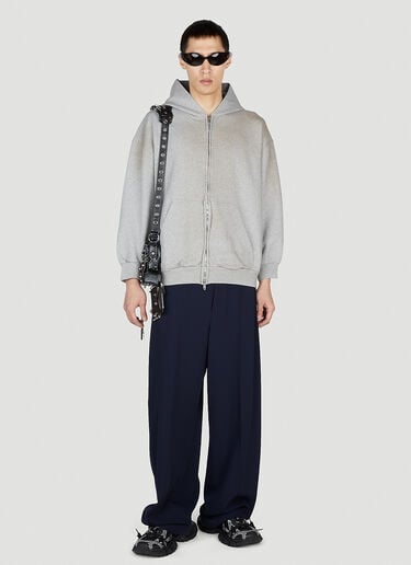 Balenciaga 클래식 후드 스웨트셔츠 그레이 bal0152046