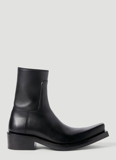 Balenciaga Santiago Ankle Boots Black bal0153036