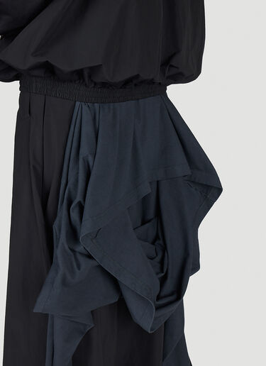 垂褶拼接蓬松夹克 Balenciaga 垂褶拼接蓬松夹克 黑 bal0154023